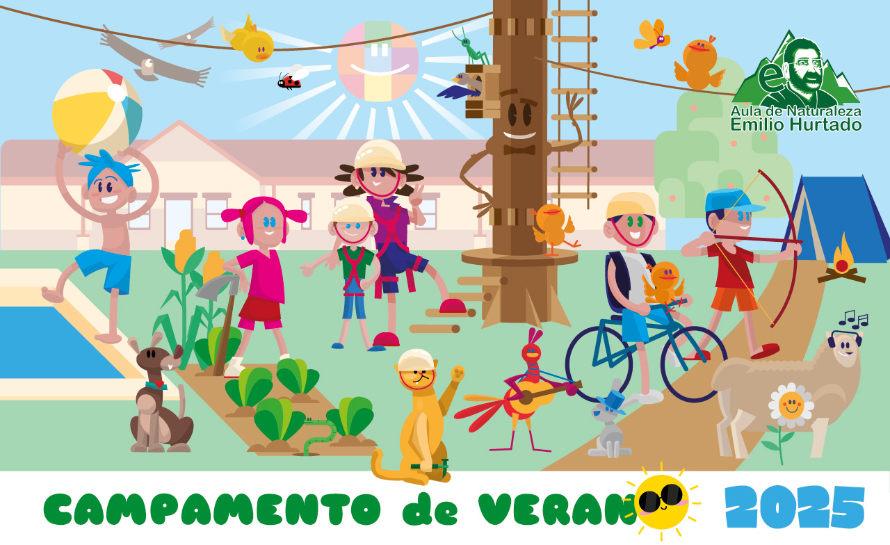 logotipo campamentos de verano 2021