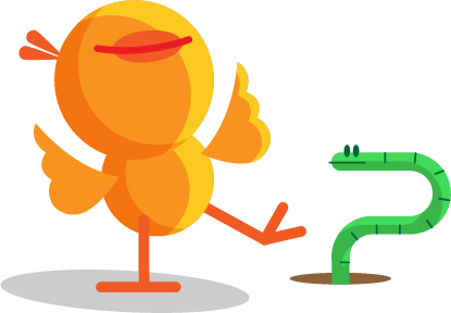 pollito gusano corporativo